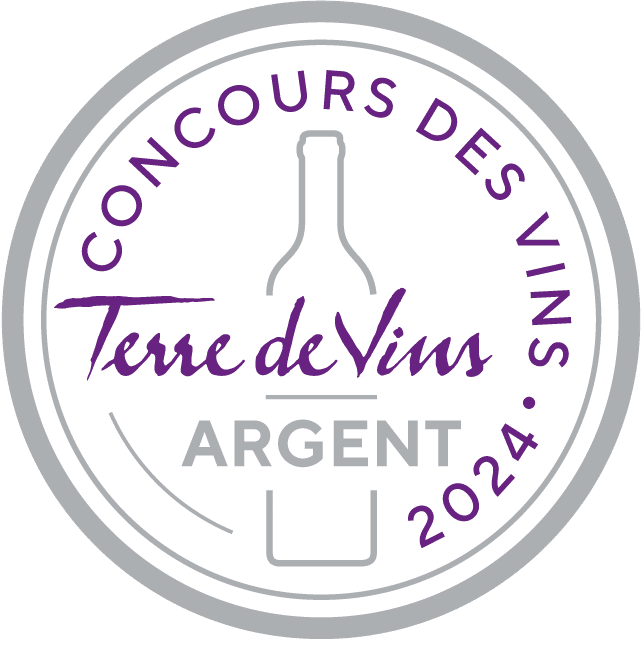 Une médaille d’ARGENT au concours Terre de Vins 2024 pour le Bordeaux Clairet 2023